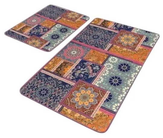 Bársony fürdőszobai kilépő szett 2 db-os 60x100 cm – Mila Home