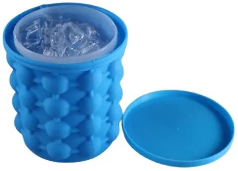 Zaparkorun Szilikon jégkocka készítő és ital hűsítő - 12 x 13 cm