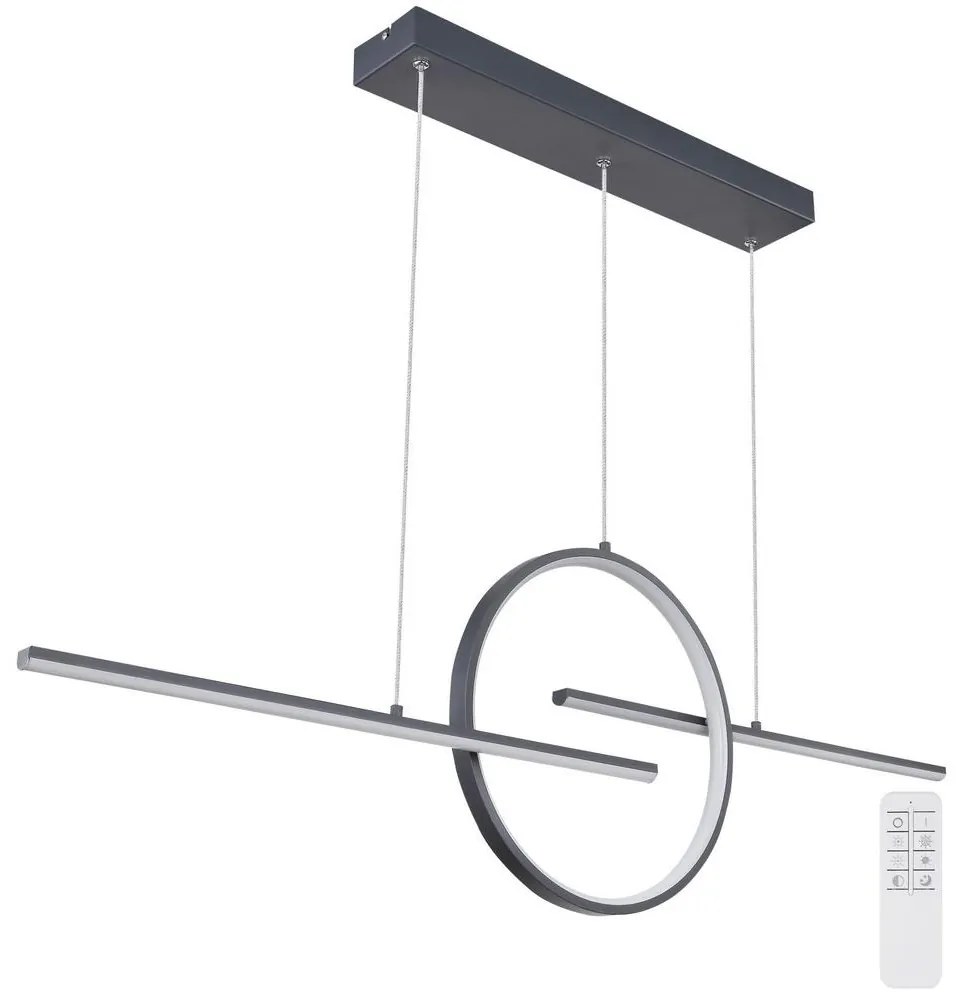 Globo 67121-50G - LED Szabályozható csillár zsinóron BARRAL LED/50W/230V + távirányító