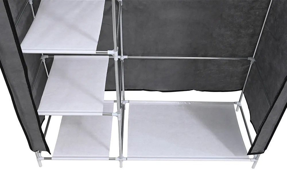 Gardróbszekrény LGSZ-01 szürke