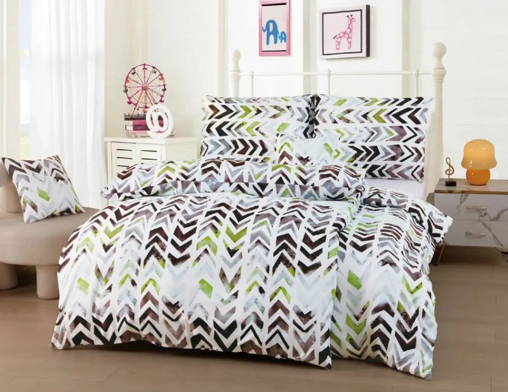 6 db Lapok mikroszálas Bernadeta 200x140cm+90x70cm TiaHome