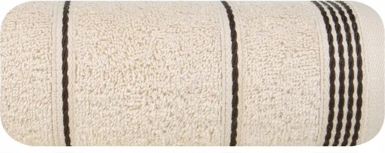 Mira törölköző 50x90 bézs frottír 500 g/m2