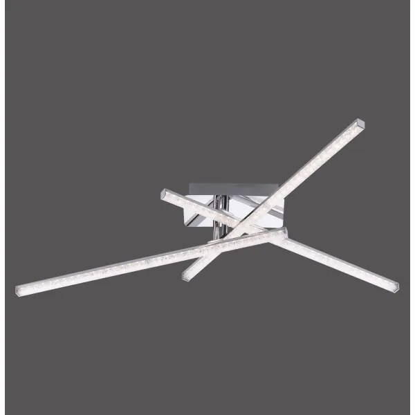 Leuchten Direkt 11293-17 - LED Felületre szerelhető csillár SIMON 3xLED/5W/230V fényes króm