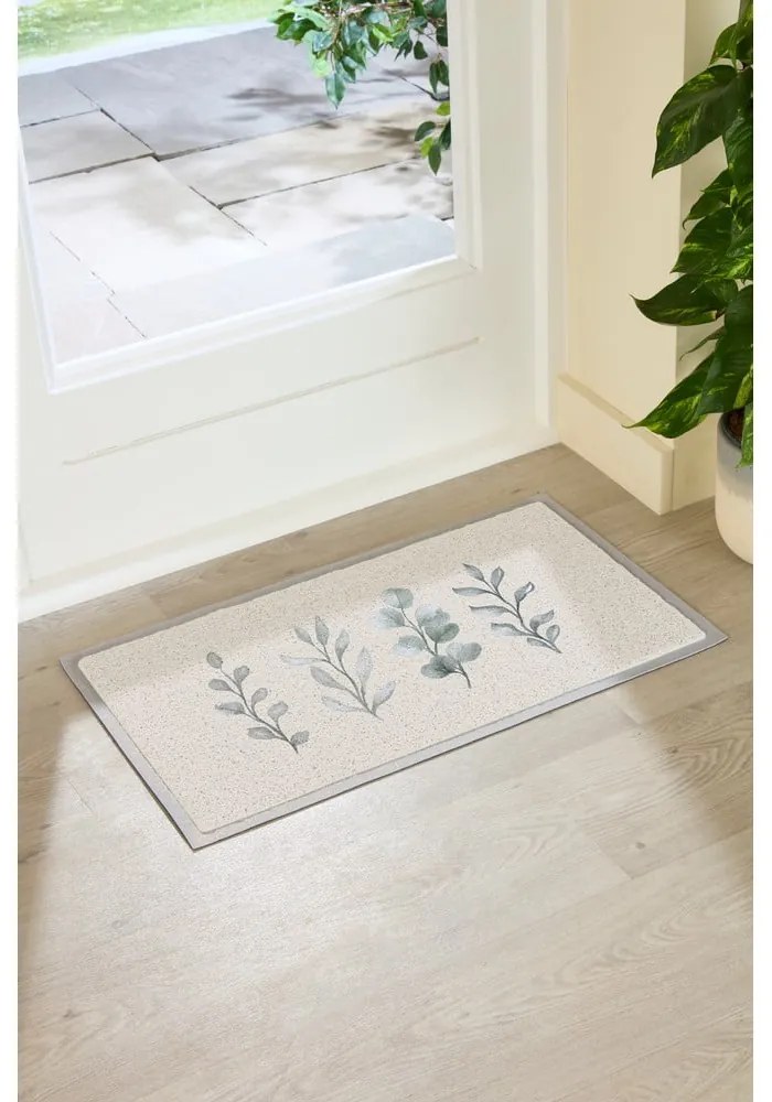 Lábtörlő 40x70 cm Neutral Leaves – Artsy Doormats