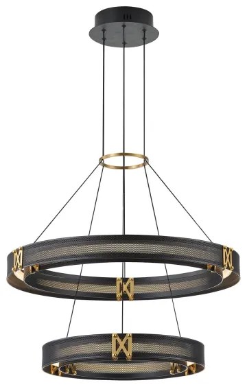 LED Csillár zsinóron LED/62W/230V 3000K 62x120 cm