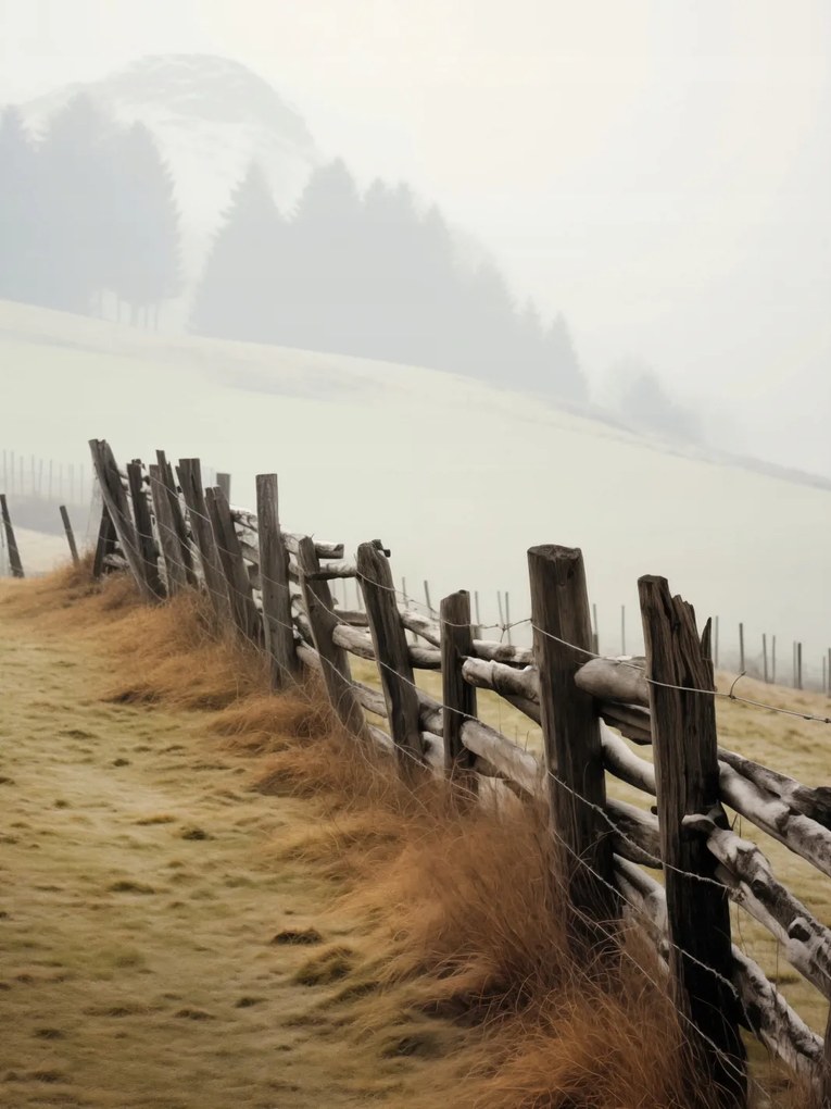 Poszter 75x100cm Ködbe burkolózva