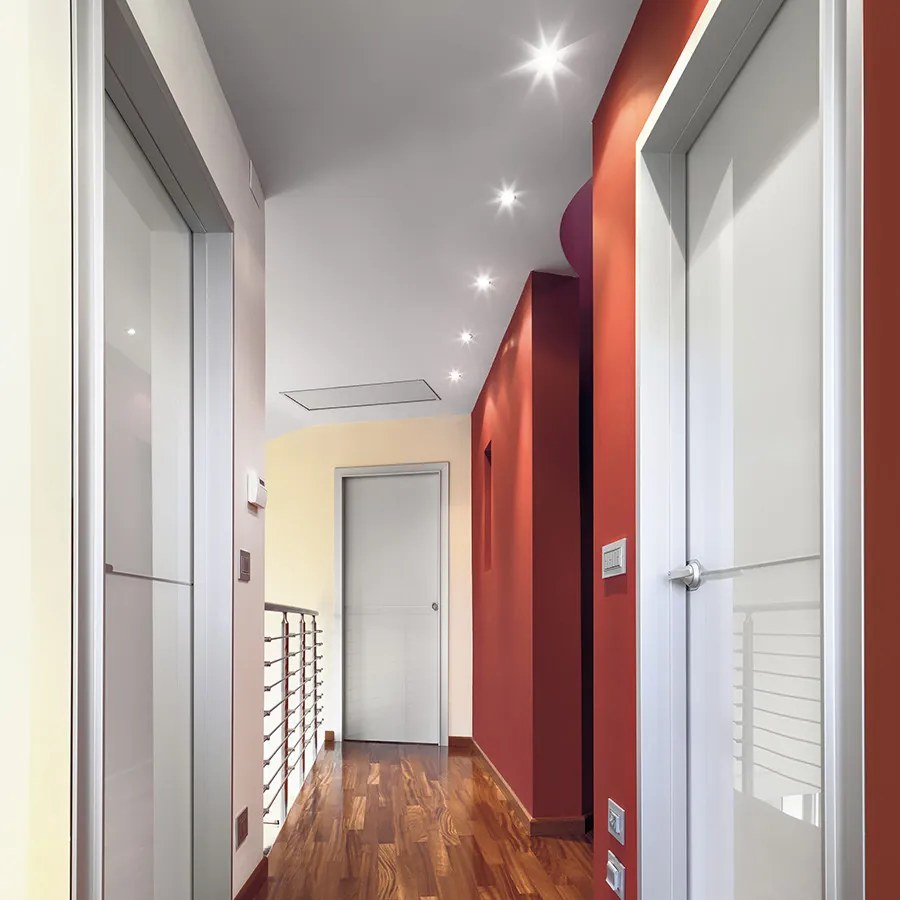 RENDL PASADENA GU10 R zápustná česaný hliník 230V LED GU10 7W