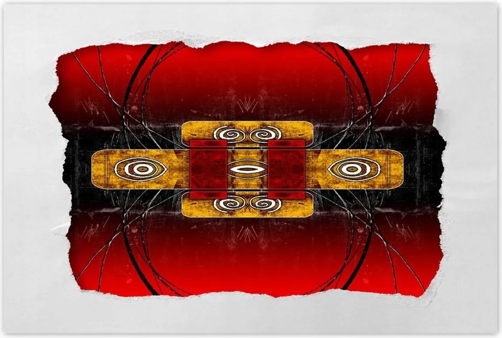 Poszterek 120x80 Kör alakú fantázia