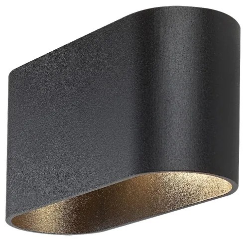 Rabalux 7023 - Fali lámpa KAUNAS 1xG9/10W/230V fekete