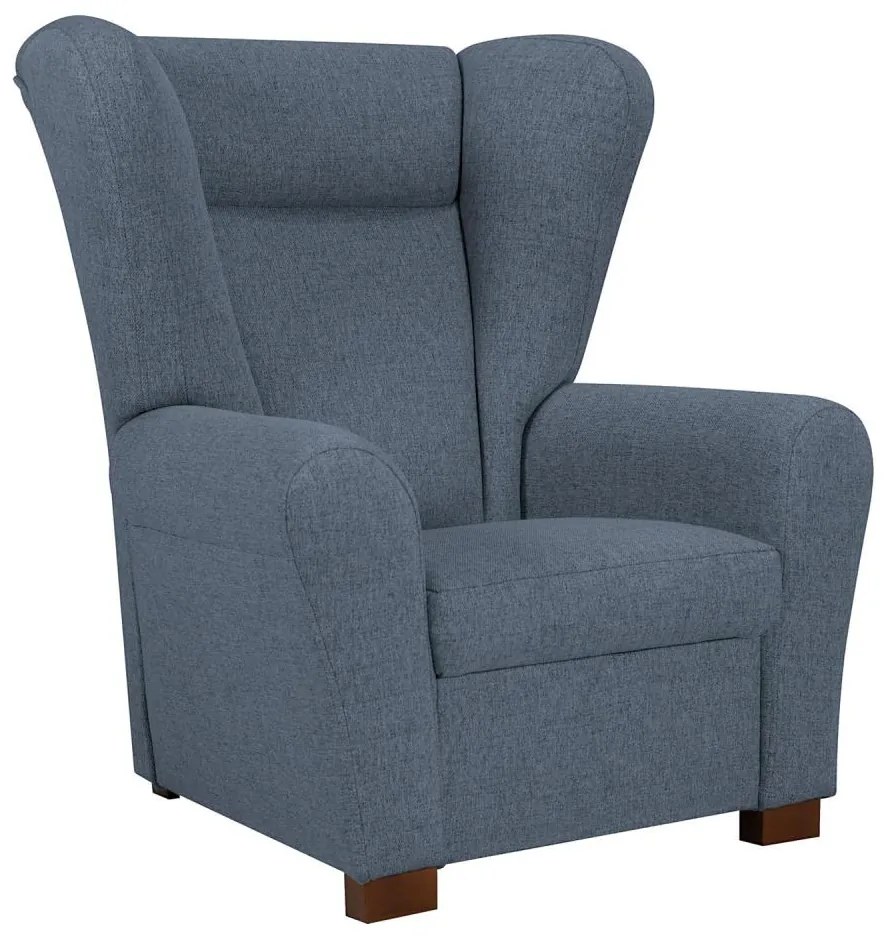 VIVA füles fotel kék