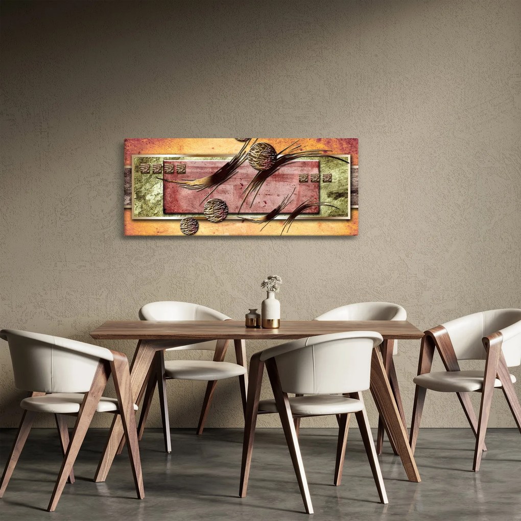 Absztrakt kép (120x50 cm)