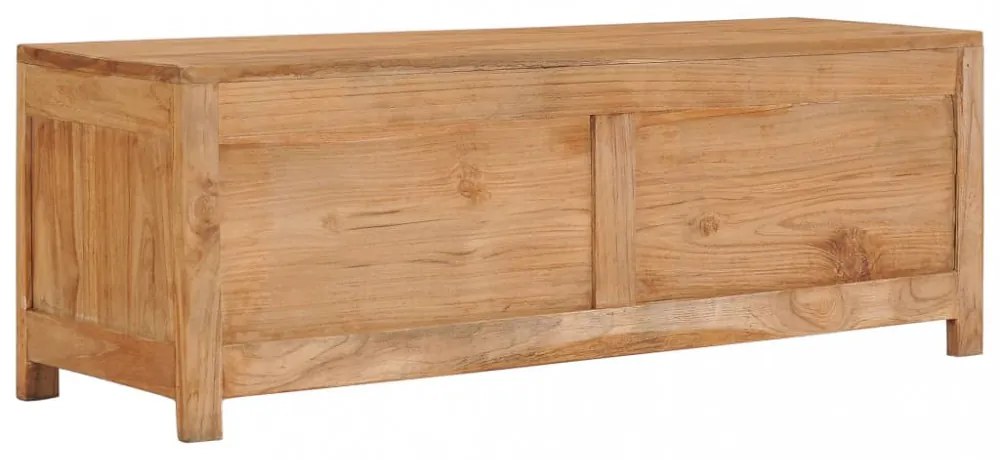 tömör tíkfa TV-szekrény 100 x 30 x 35 cm