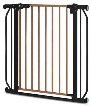 Lionelo TRUUS SLIM biztonsági kapu fekete/barna