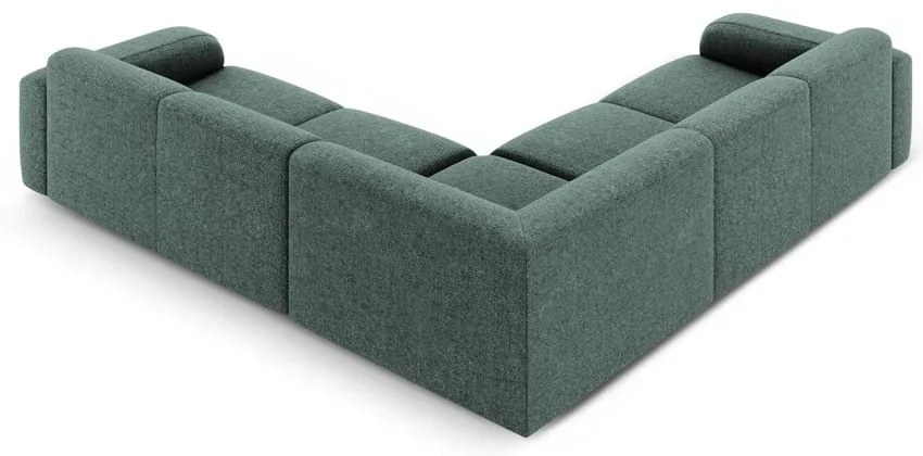 Petróleum színű sarokkanapé (variálható-L alakú) Molino – Micadoni Home