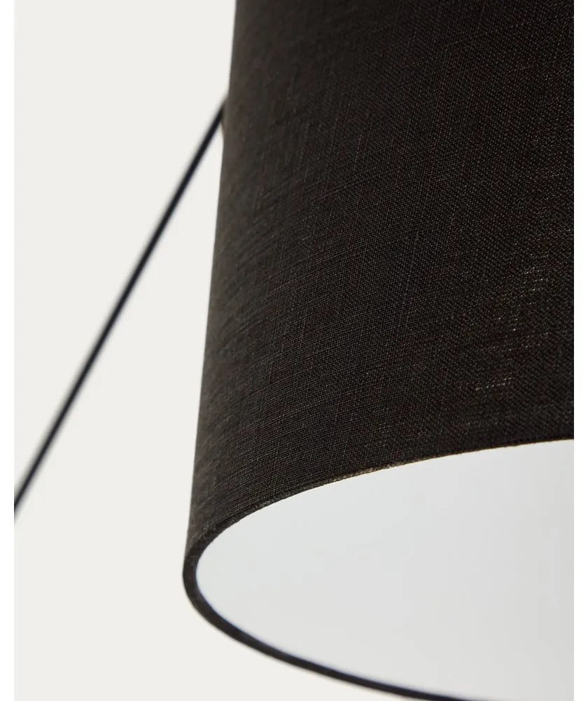 Fekete fali lámpa ø 25 cm Jex – Kave Home