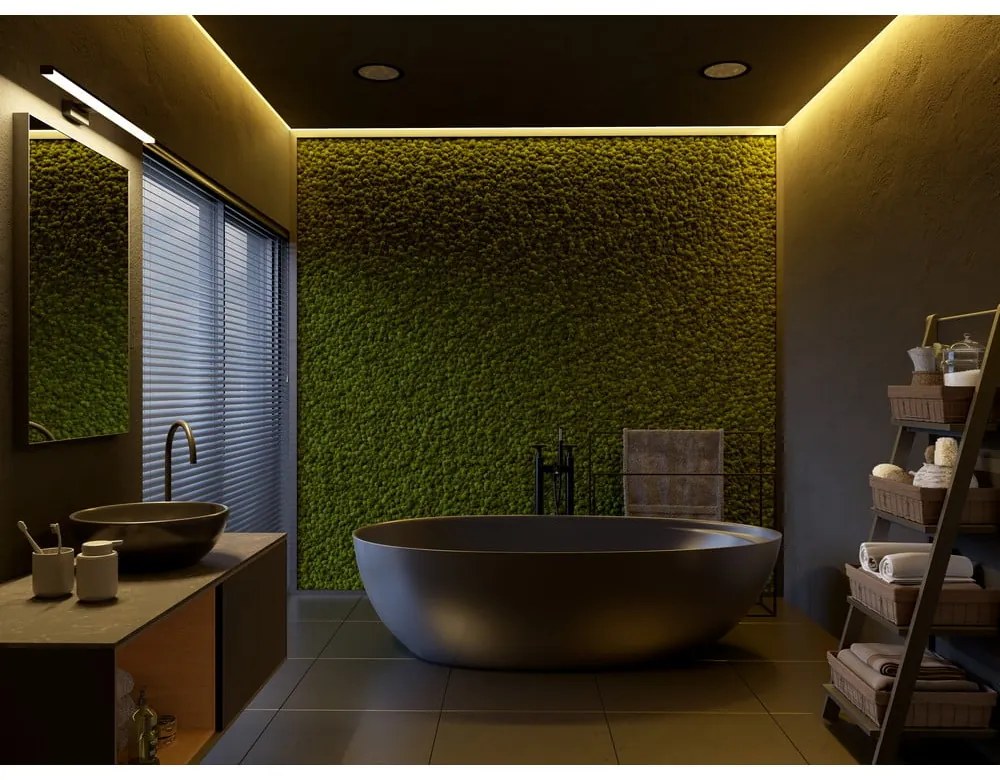 Fekete LED fali lámpa Catania – GTV