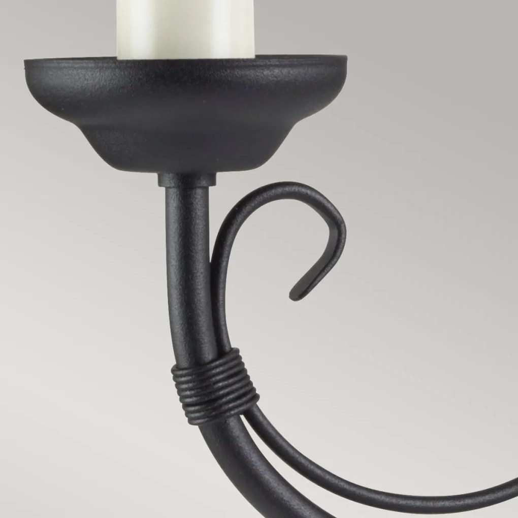 Elstead Lighting CHARTWELL CH2-BLACK Fali lámpa 2x60W/E14