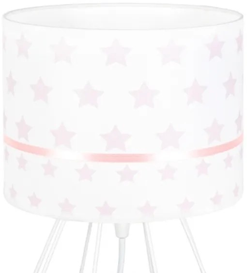 Gyereklámpa PIKKI 1xE27/60W/230V rózsaszín