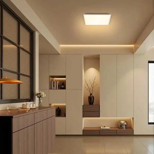 Brilagi - LED Dimmelhető lámpa SLIMFRAME LED/25W/230V 30x30 cm fehér + távirányító