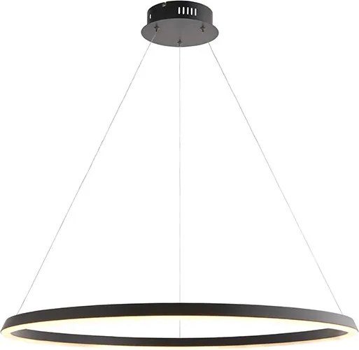 ENDON 80628 STATEN Modern Led Függesztett Lámpa Fehér, Matt Fekete LED IP20