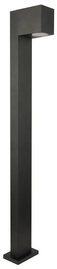 Kültéri lámpa BOSTON 1xGU10/10W/230V 80 cm IP54 fekete
