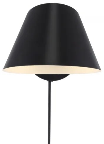 Nordlux - Fali lámpa STAY 1xE27/60W/230V fekete
