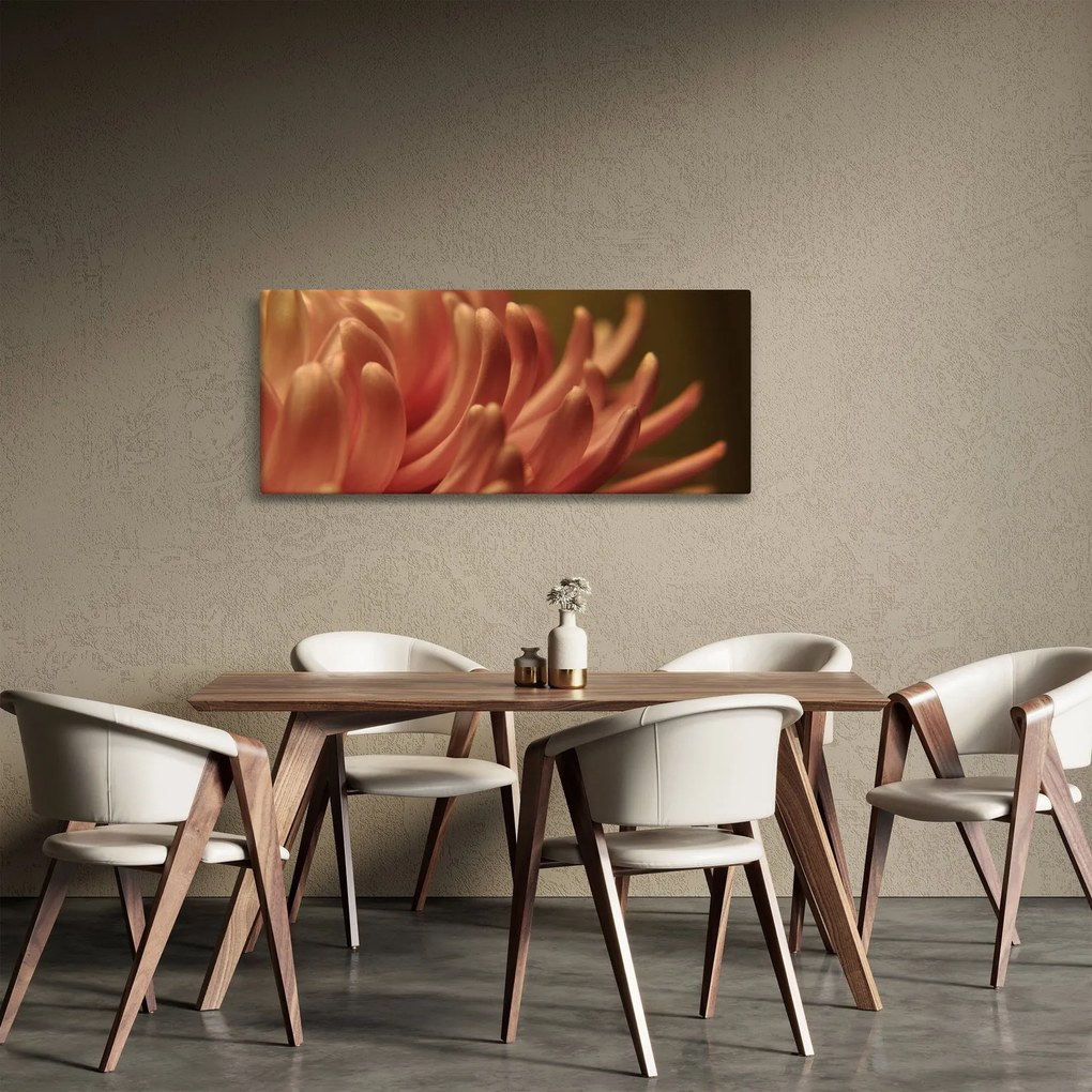 A virág részletének képe (120x50 cm)