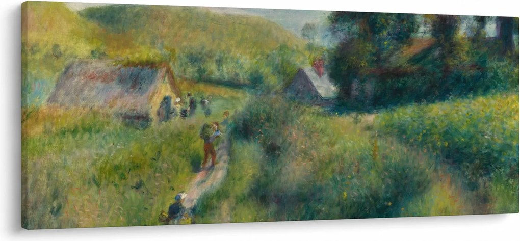 Kép - Auguste Renoir, The Mussel Harvest, reprodukciók (120x50 cm)