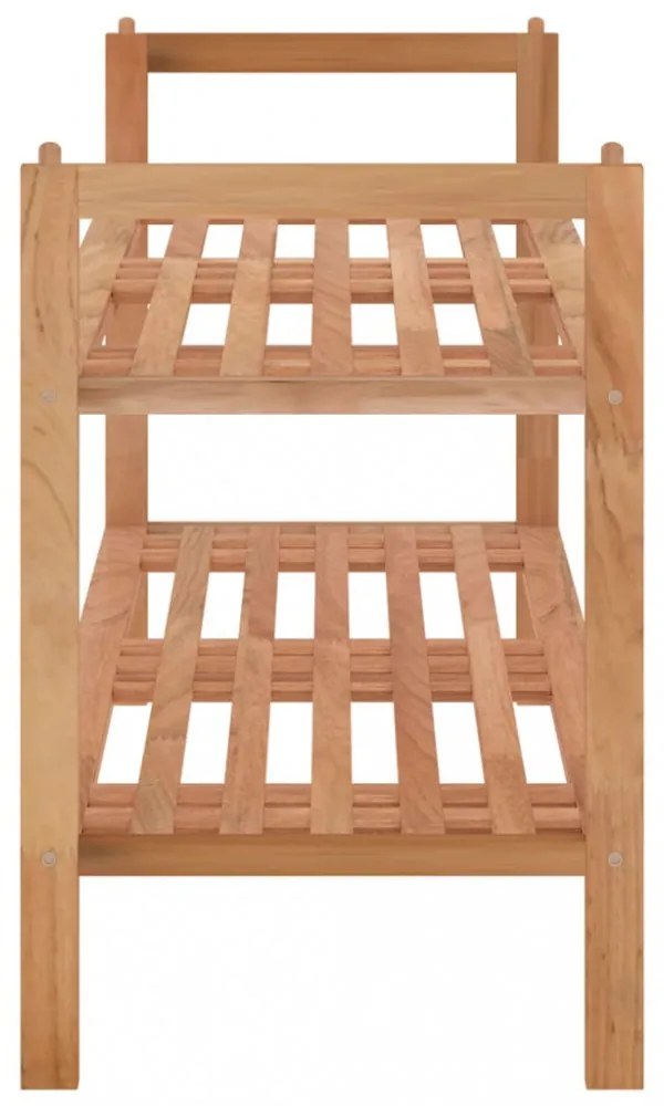 tömör diófa cipőállvány 69 x 27 x 41 cm