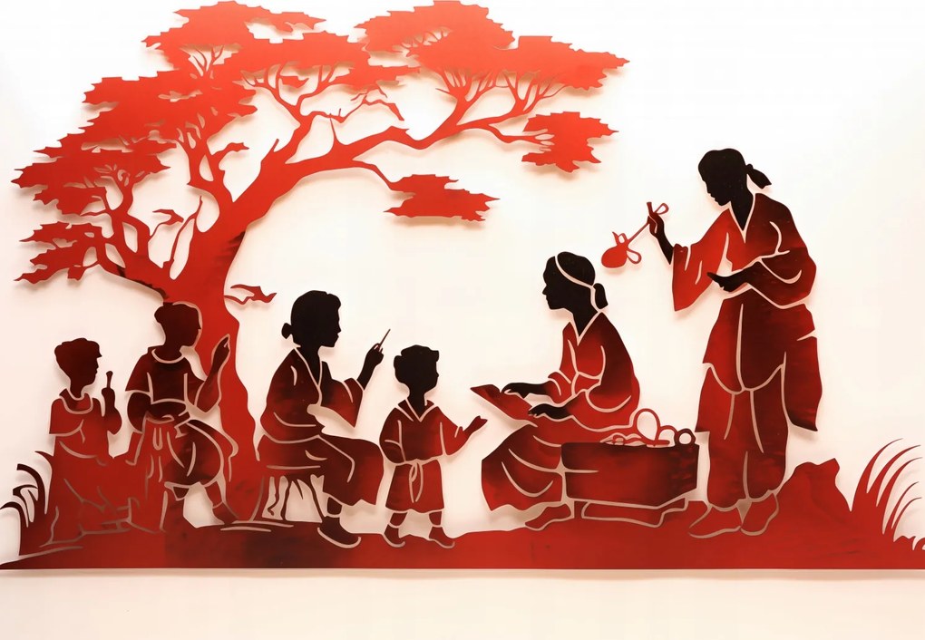 Poszter 70x50cm Tanulás az erdei klímában