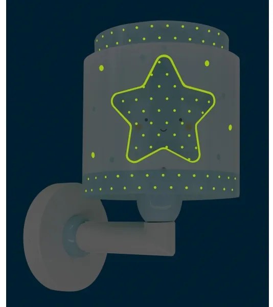 Dalber 76019T - Gyerek fali lámpa BABY DREAMS 1xE27/15W/230V kék