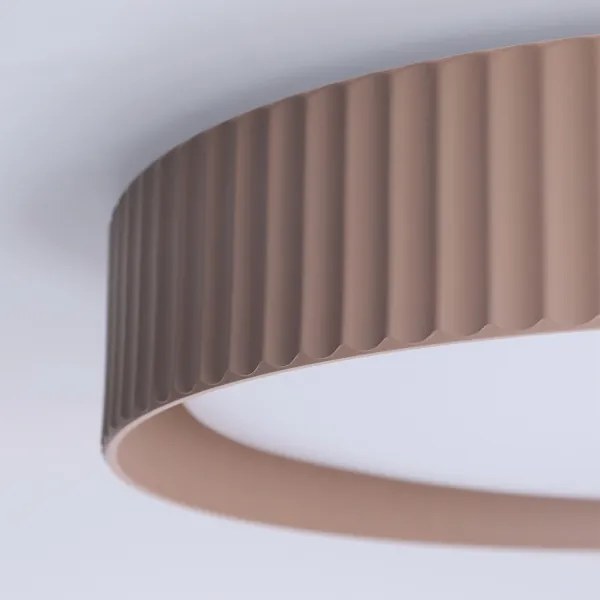 Brilagi - LUCIA LED dimmelhető mennyezeti lámpa LED/48W/230V Ø 41 cm taupe + távirányító