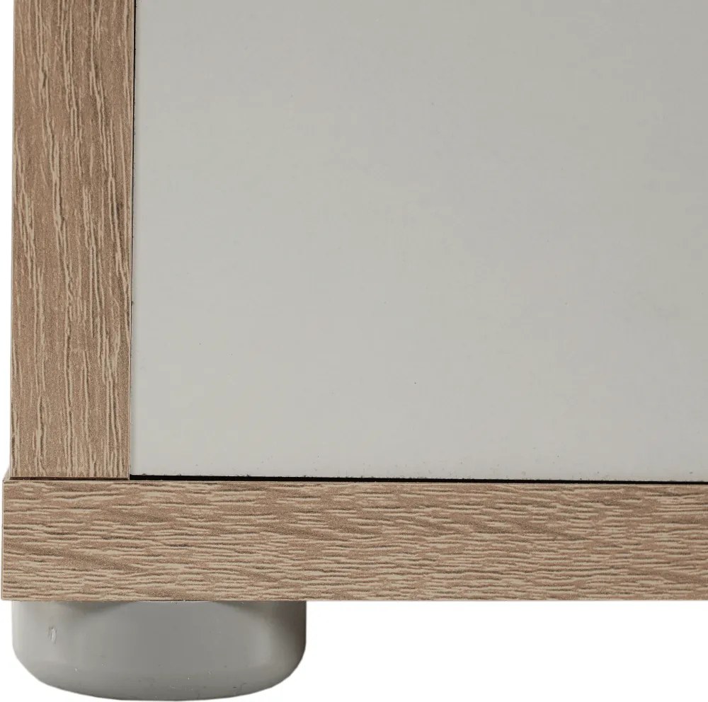 Nappali fal, tölgyfa sonoma/fehér, KEVIN