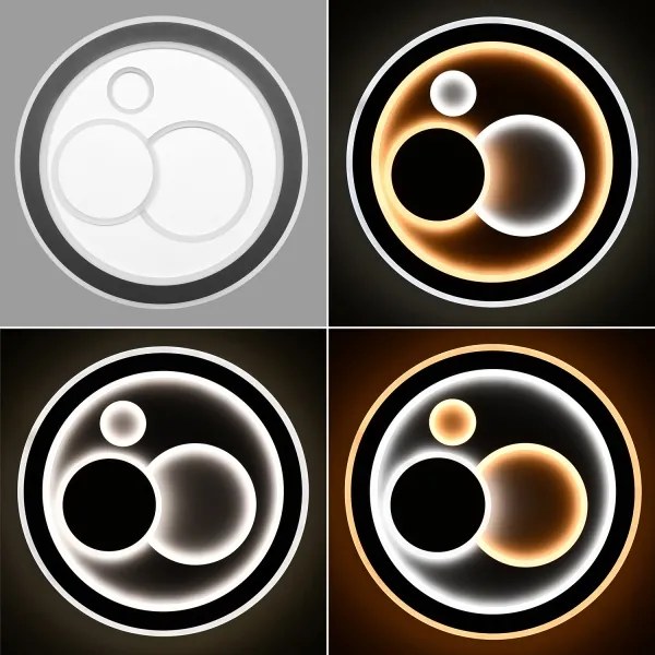 Brilagi - LED Dimmelhető mennyezeti lámpa MODERN LED/89W/230V 2700-6500K + távirányító