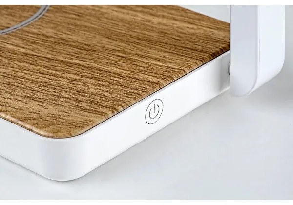 Rabalux 76005 - BULDUS LED asztali lámpa vezeték nélküli töltővel LED/4W/5V