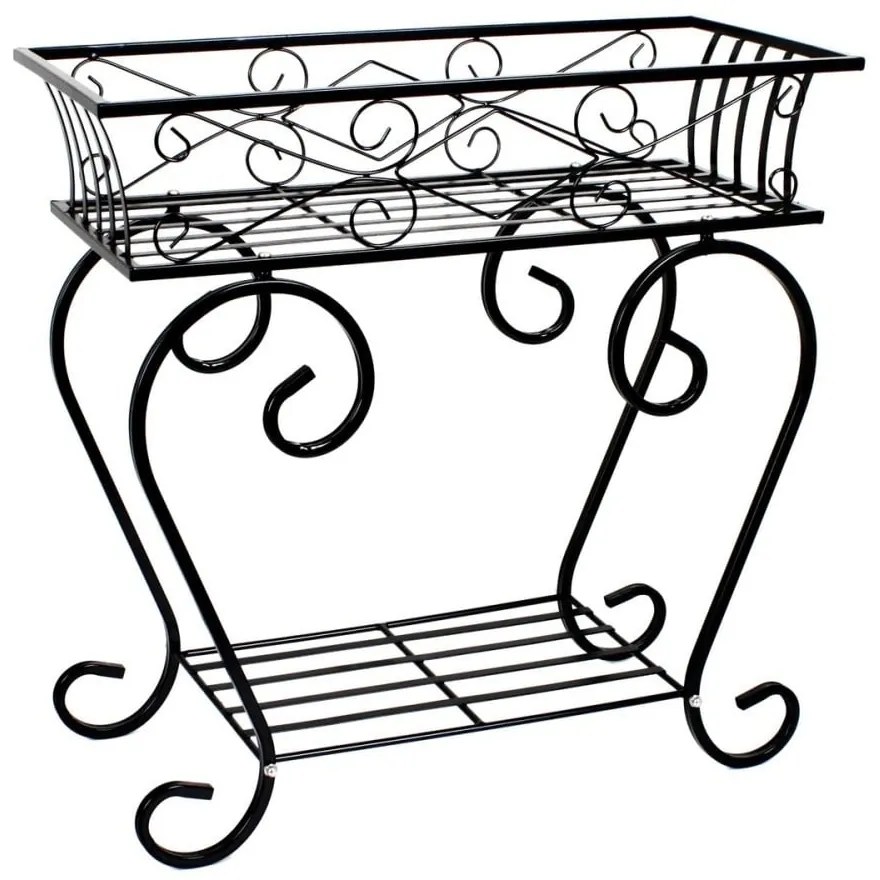 Acél virágtartó állvány (magasság 58 cm) – Garden Pleasure