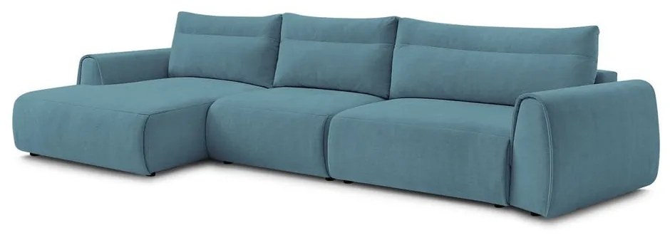 Kék sarokkanapé Aden – Bobochic Paris