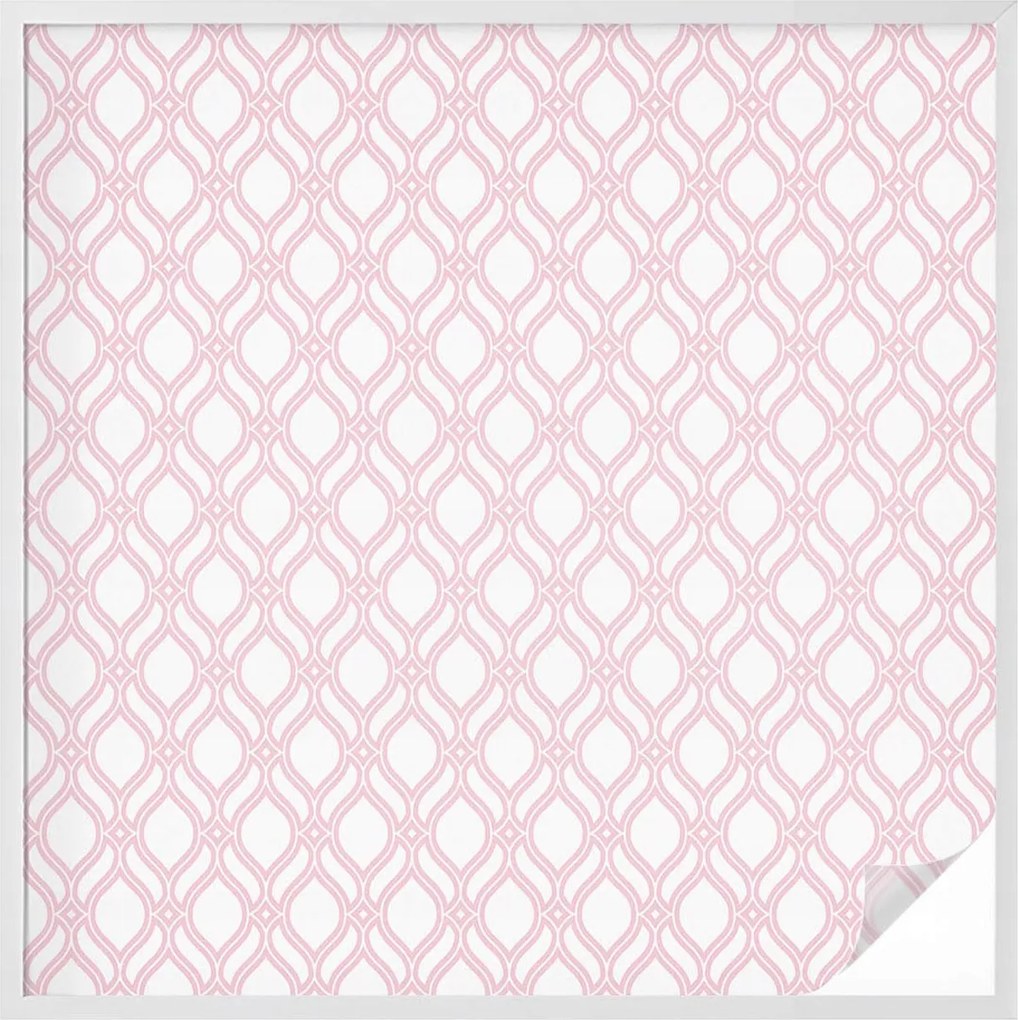 Öntapadós Ablak furnér Adatvédelem Rózsaszín vonalak 100x100