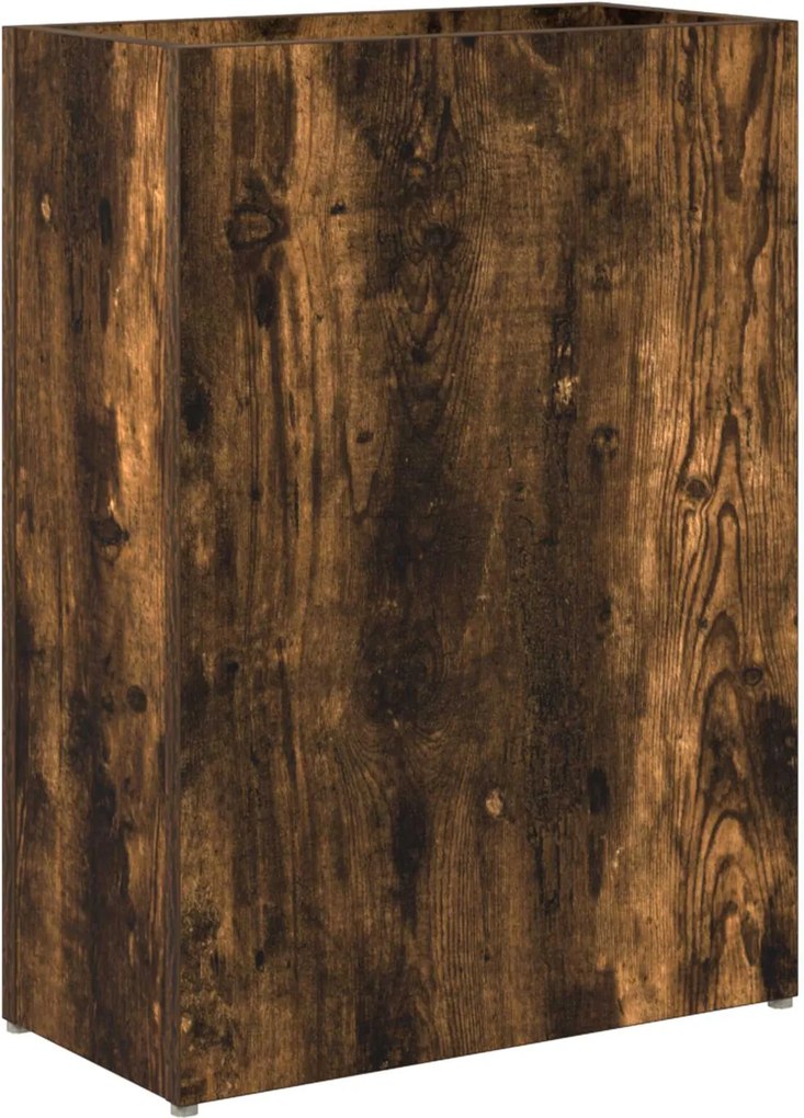 vidaXL Napernyő Állvány Füstölt tölgy 40 x 20 x 55,5 cm Faanyag