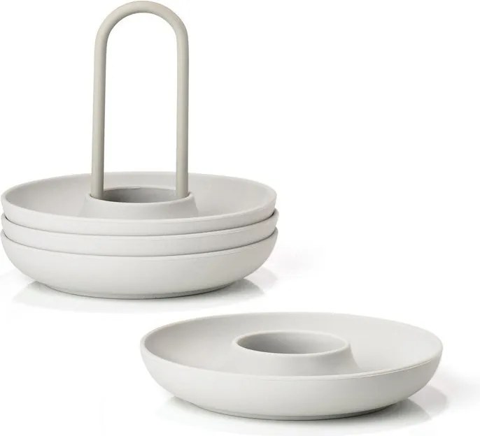 Fém lágytojás tartó szett 4 db-os Singles – Zone