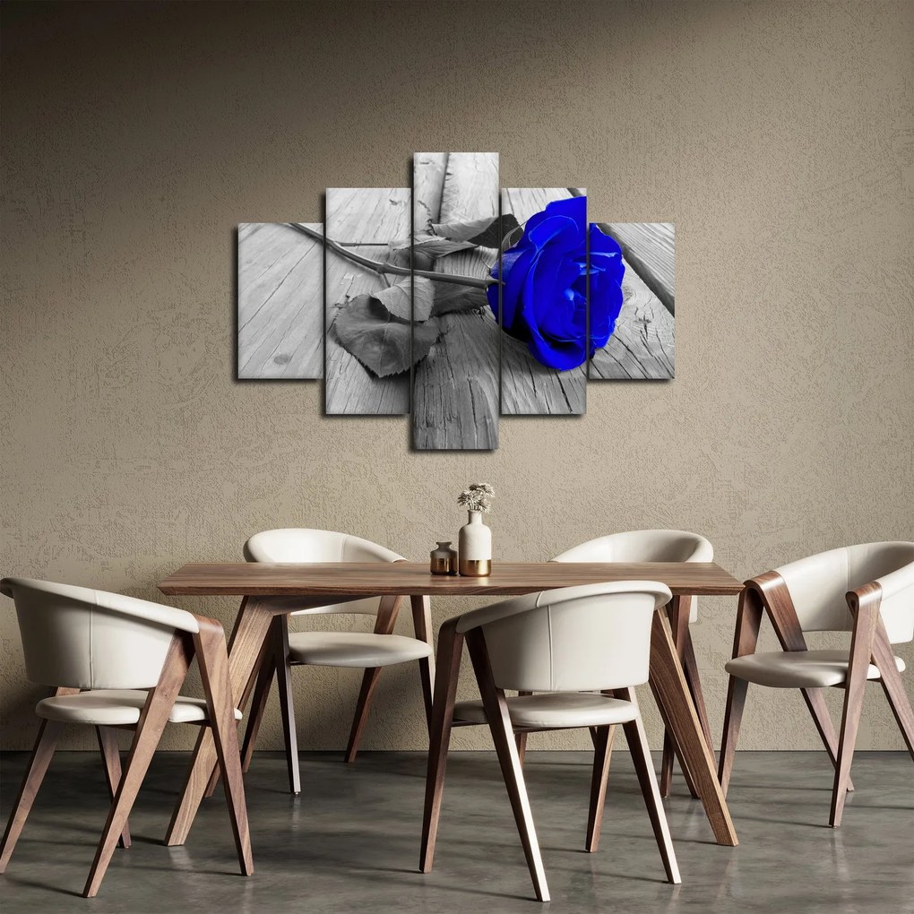 Kép - Kék rózsa (150x105 cm)