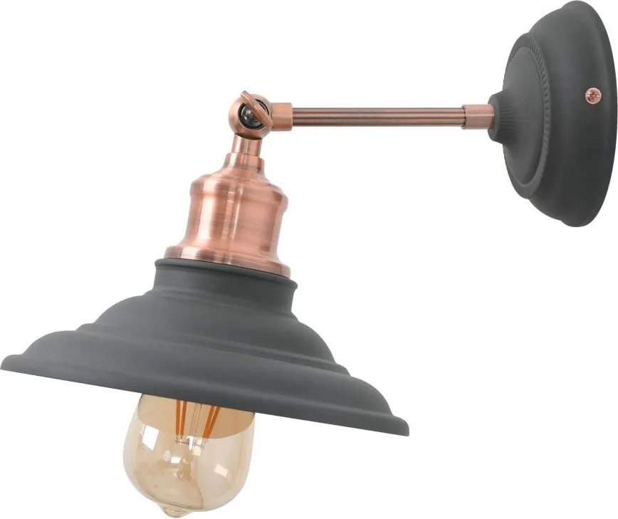 Loret OS-LOR-E27-10-DEC állítható fali lámpa Gtv