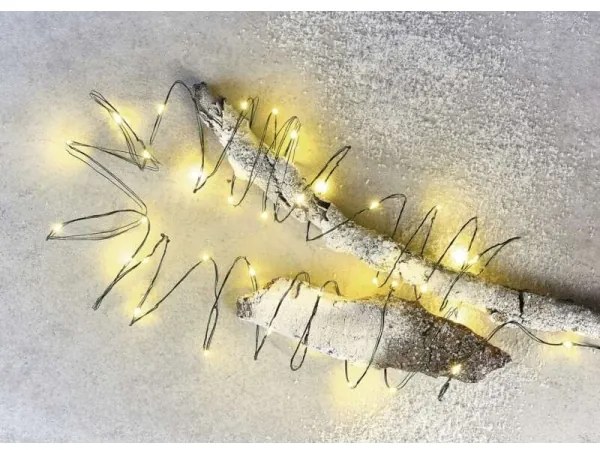 LED Karácsonyi kültéri lánc 150xLED/20m IP44 meleg fehér