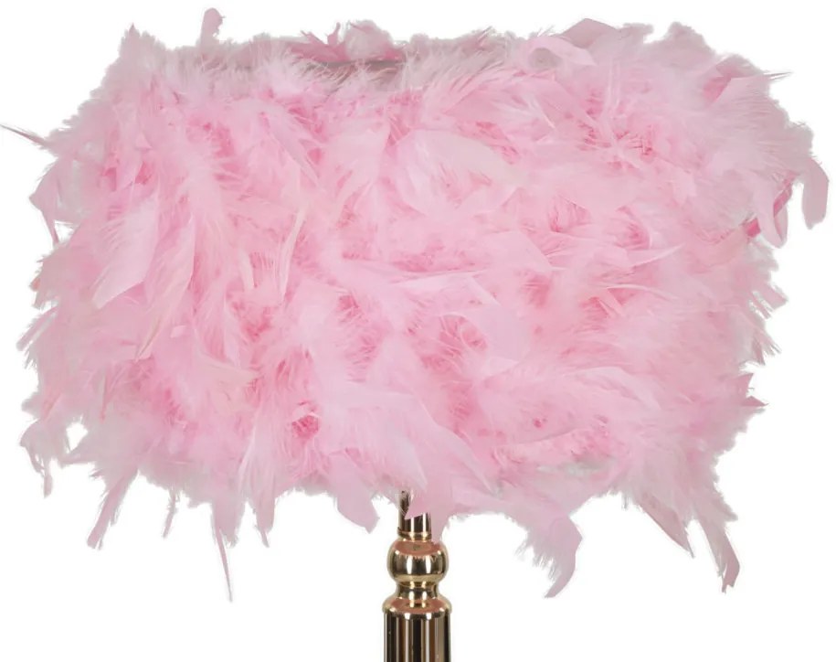Asztali lámpa tarty pink ø 25x54cm