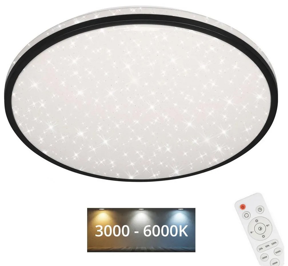 Brilo Brilo - LED Dimmelhető mennyezeti lámpa STARRY SKY LED/48W/230V 3000-6000K + távirányító BL1222