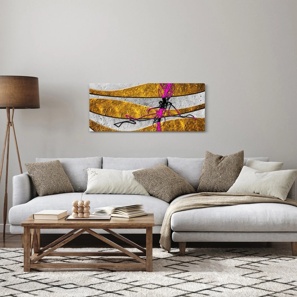 Az absztrakció képe (120x50 cm)