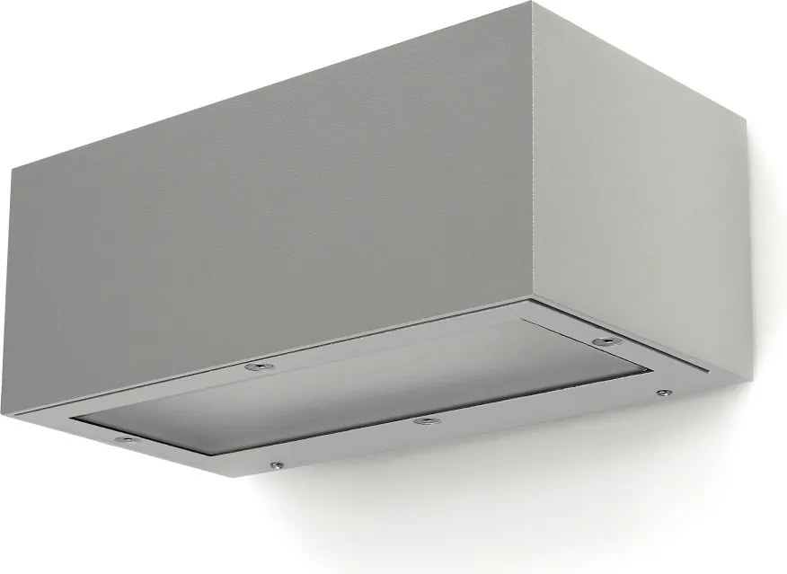 NOVOLUX 157C-G05X1A-03 ISORA Modern Kültéri Fali Lámpa Szürke E27 IP65