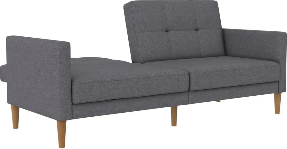 Szürke kinyitható kanapé 82 cm Lilly – Støraa