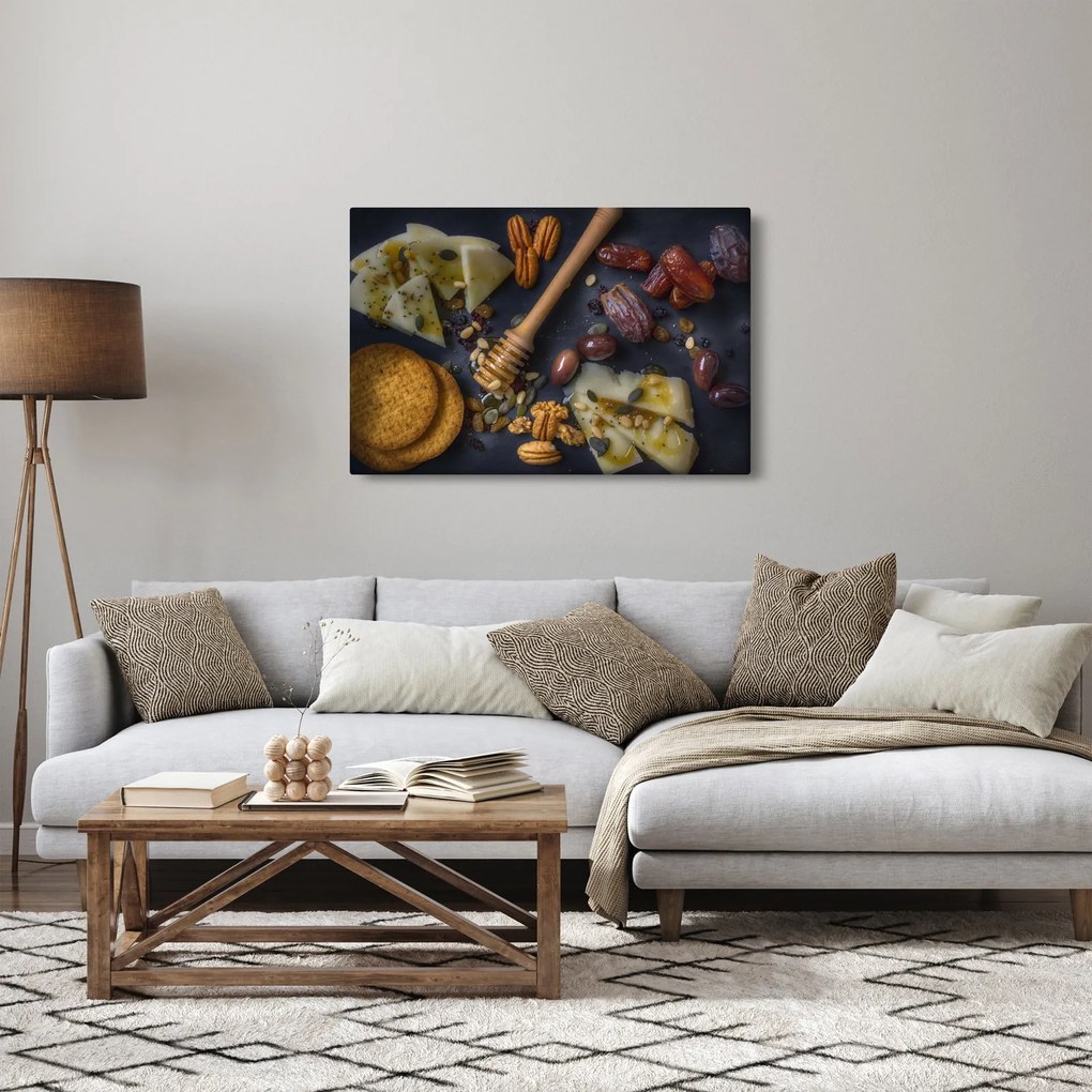 Kép szárított gyümölcsökkel (90x60 cm)