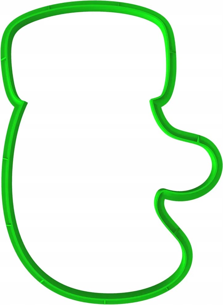 Karácsonyi Forma Karácsonyra Nagy XXL Kesztyű 14cm